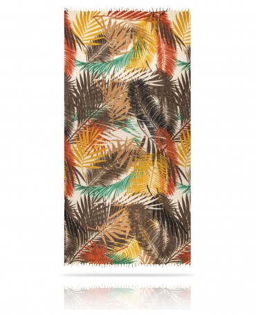 Палантин Женский W40-FEUILLE.D.ETE/ORANGE